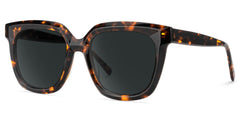 Lark Square Tortoise Polarized Sunglasses