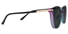 Rodz Square Purple Frame Sunglasses | Zeelool