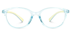 Kids Oval Amaker Glasses with Cute Style -Zeelool