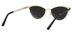 Sydney Cat Eye Black Sunglasses | Zeelool Glasses