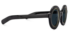 Calhoun Round Black Sunglasses | Zeelool Glasses