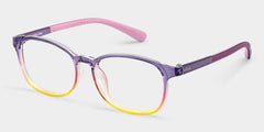 Kids Rectangle Colorful Amaker Frame Glasses | Zeelool