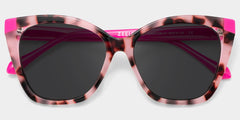 Kira Pink Tortoise Frame Glasses with Butterfly Frame Online | ZEELOOL