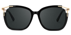 Spring hinges Sidibe Sunglasses, Sidibe Black Sunglasses -Zeelool