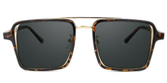 Aviator Tortoise-Gold Sunglasses | Zeelool Glasses