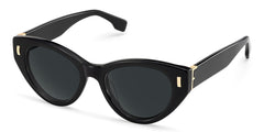 Azura Black Cat eye Polarized Sunglasses Online | Zeelool