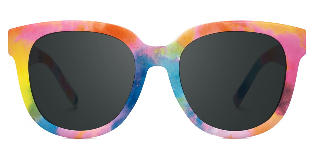 Rainbow Square Frame Sunglasses - Harrell on Sale | Zeelool