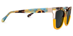 Rhoden Yellow Cateye Frame Sunglasses | Zeelool