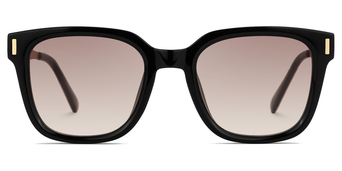 Frederik Square Black Full Frame Sunglasses | Zeelool