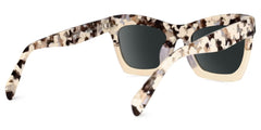 Benitez Square Two-Tone Frame and Prescription Sunglasses
