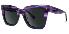 Kathya Square Purple Sunglasses & Glasses Frames