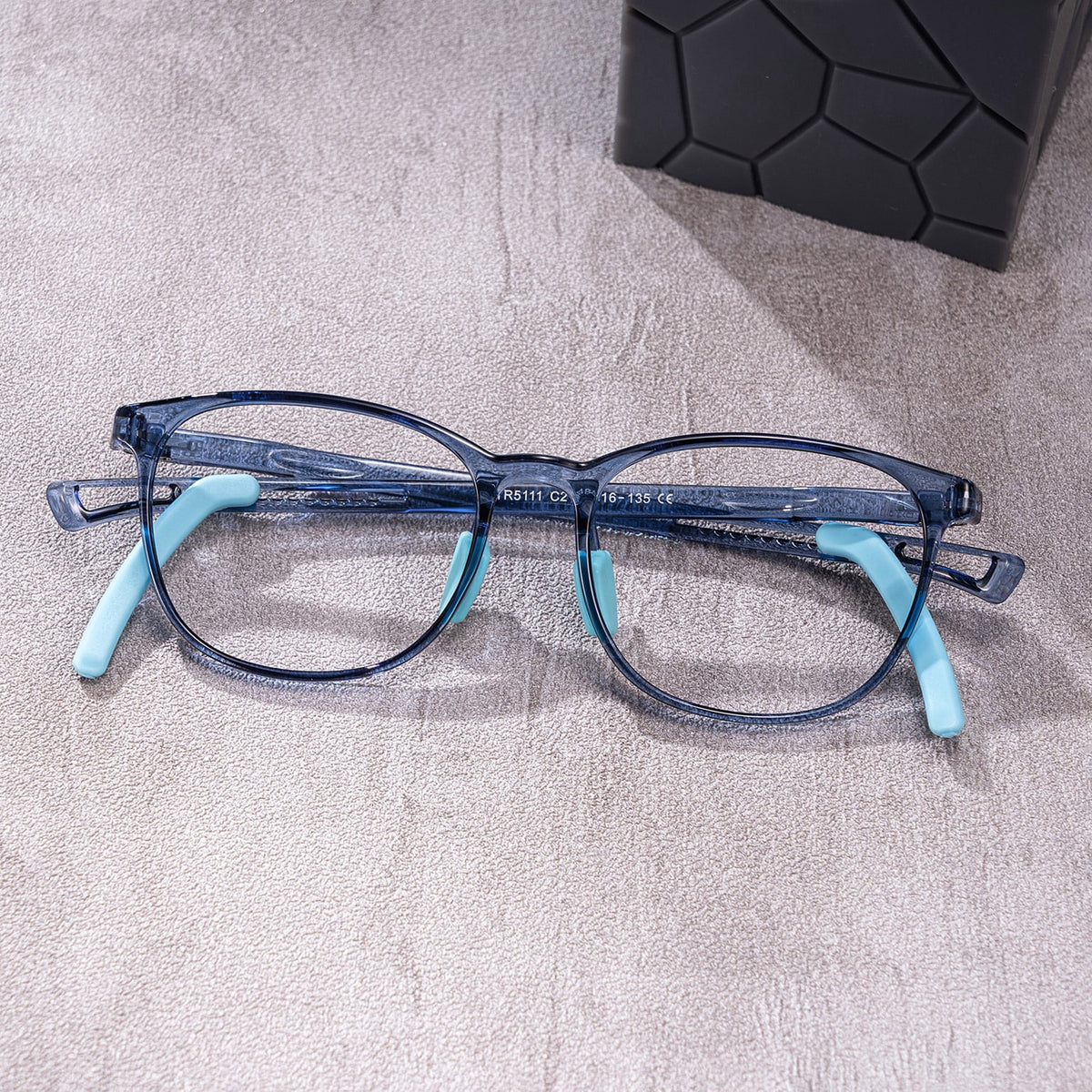 Kids Rectangle Keki Eyeglasees with Cute Style -Zeelool