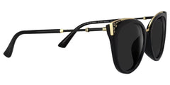 Dalton Cat Eye Black Sunglasses | Zeelool Glasses