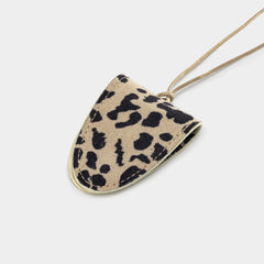 Magnetic Sunglasses Strap Eyeglass Cord in Leopard Pattern