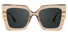 Designer Poutine Sunglasses in Mixed-Material Full-frame