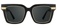 Taylor Square Black Color Frame Sunglasses for females | Zeelool