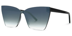 Liliane - Square Gray Frame Sunglasses