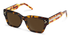 Marlowe Tortoise Rectangle Polarized Sunglasses Online | Zeelool