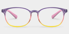 Kids Rectangle Colorful Amaker Frame Glasses | Zeelool