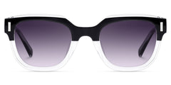 Nia Black Crystal Square Sunglasses Online | Zeelool
