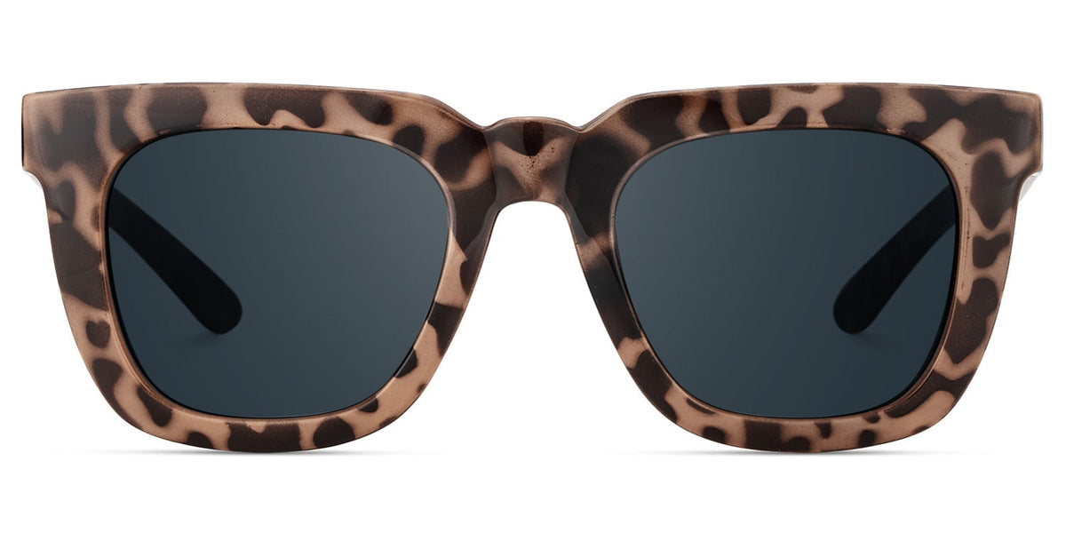 Clea Rectangle Tortoise Frame Sunglasses