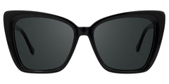 Shanell Butterfly Black Sunglasses