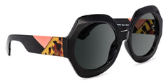 Geoffrey Geometric Black Sunglasses | Zeelool Glasses
