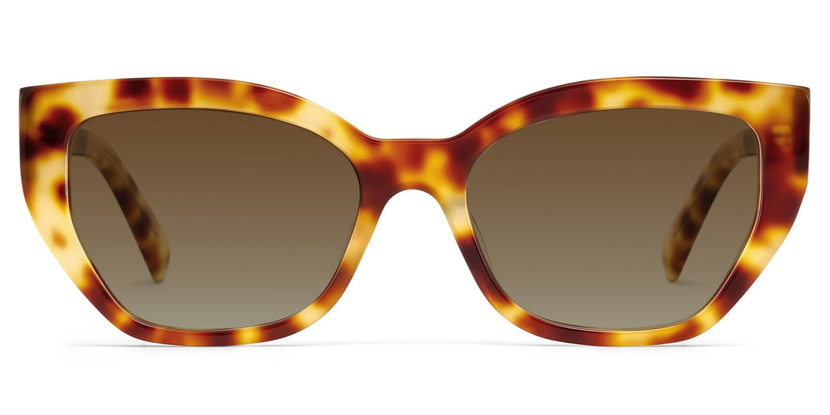 Zia tortoise Frame Polarized Sunglasses with cat-eye Style Online | ZEELOOL