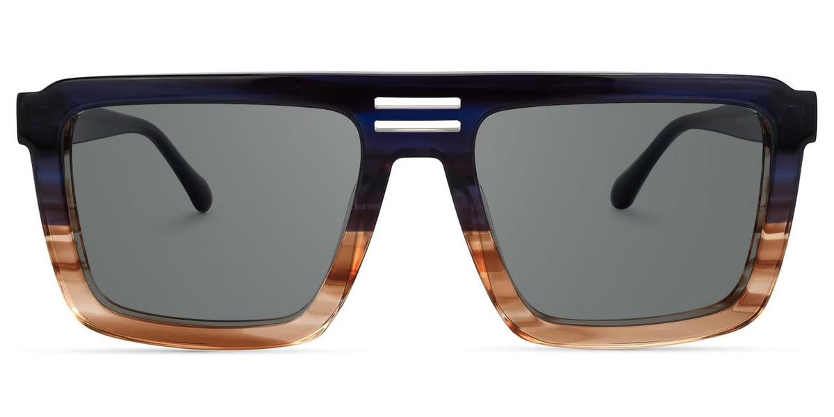 Yamilex Square Two-Tone Sunglasses | Zeelool Glasses