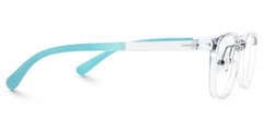 Kids Rectangle Normile Glasses with Cute Style -Zeelool