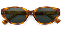 Raine Cat-eye Tortoise Polarized Sunglasses