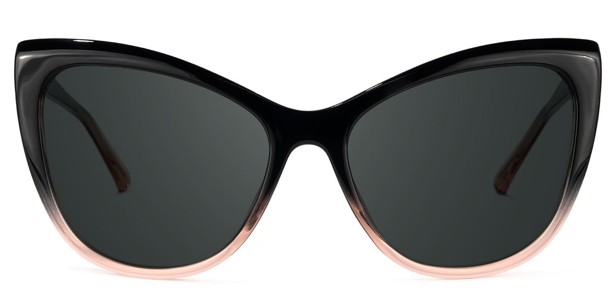Shelby Cateye Black-Pink Sunglasses | Zeelool Glasses