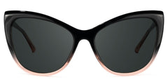 Shelby Cateye Black-Pink Sunglasses | Zeelool Glasses