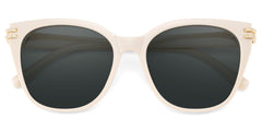 Catalina Champagne Square Polarized Sunglasses Online | Zeelool