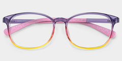 Kids Rectangle Colorful Amaker Frame Glasses | Zeelool