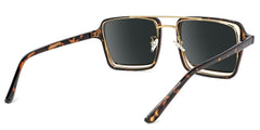Aviator Tortoise-Gold Sunglasses | Zeelool Glasses