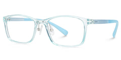 Kids Rectangle Miftah Glasses with Cute Style -Zeelool