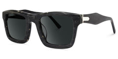 Rectangle Black Sunglasses | Zeelool Glasses