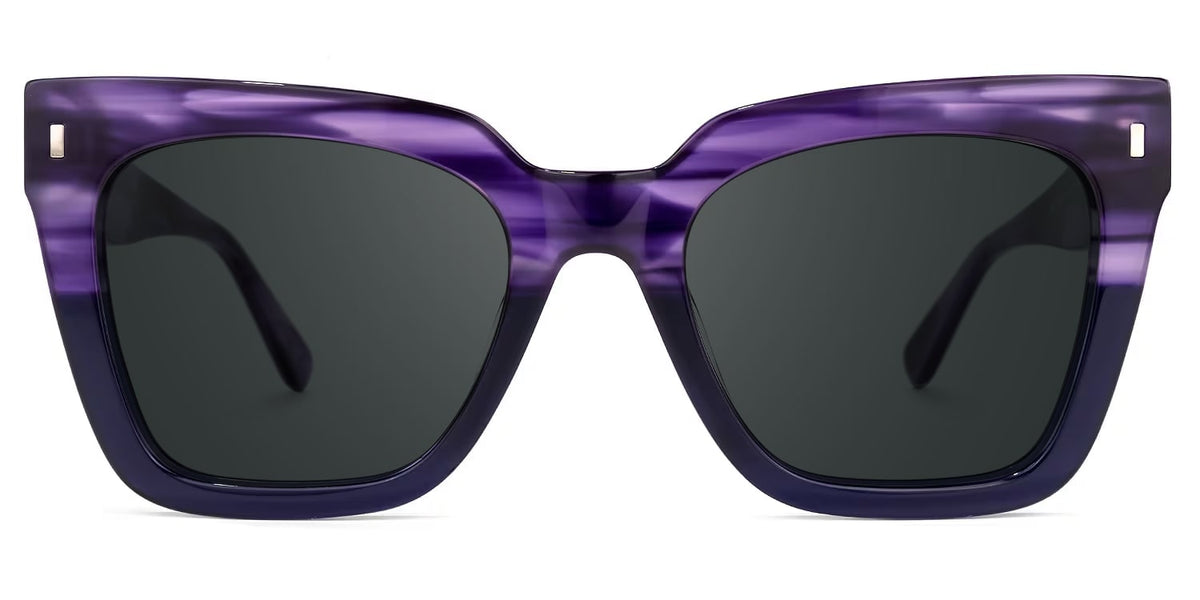 Kathya Square Purple Sunglasses & Glasses Frames