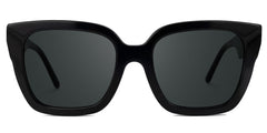 Rainna Square Black Sunglasses