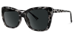 Edna Cateye Gray-Tortoise Sunglasses