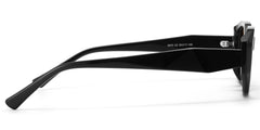 Kiara Black Geometric Sunglasses in TR90 Material